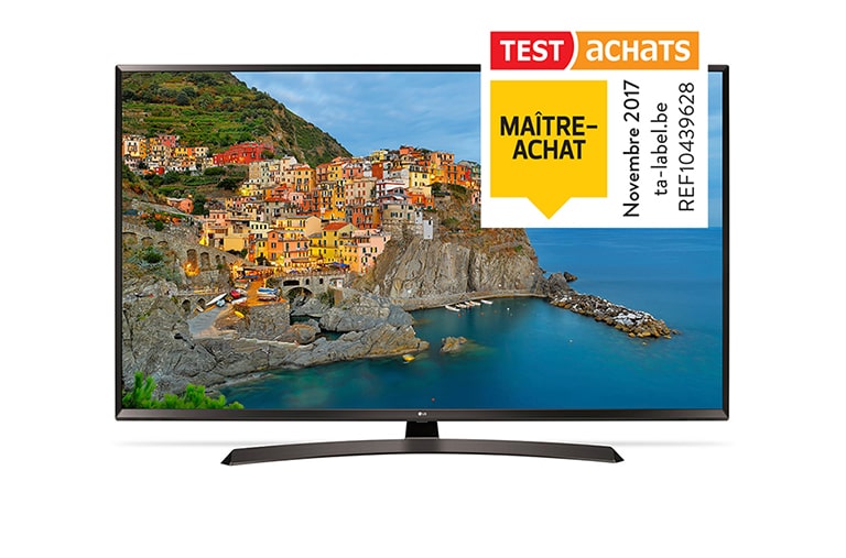 LG 55'' (139 cm) | 4K UHD TV | Display IPS| Bilion Rich Colours | Active HDR  | webOS 3.5 Smart TV, 55UJ635V, thumbnail 1