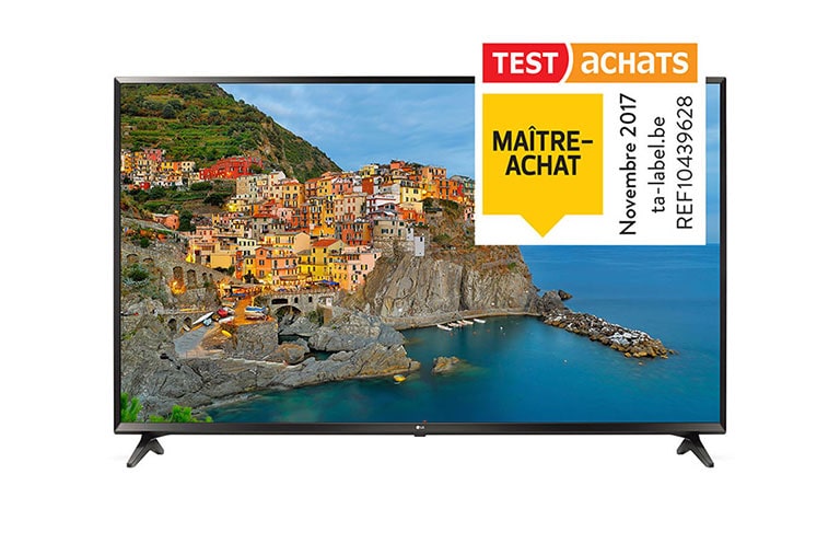 LG 55'' (139 cm) | 4K UHD TV | IPS Display | Bilion Rich Colours | Active HDR | webOS 3.5 Smart TV, 55UJ630V, thumbnail 1