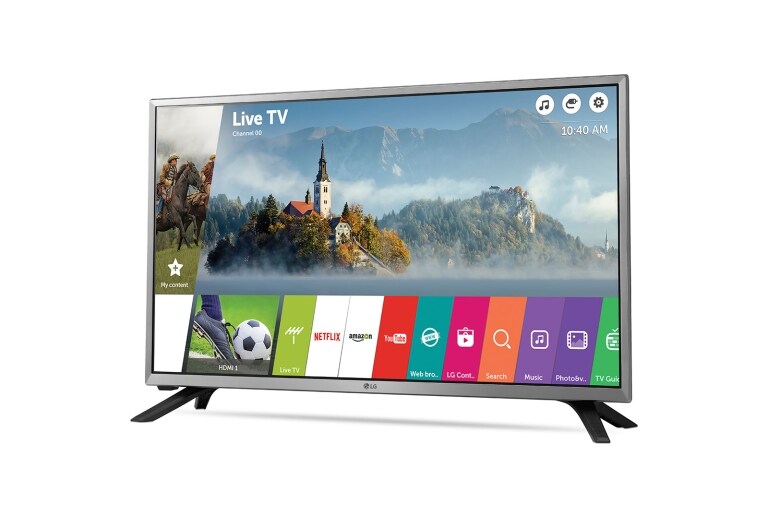 LG 32'' (80 cm) | LG HD Ready LED TV | webOS 3.5 Smart TV | Virtual Surround Plus | Clear Voice, 32LJ590U, thumbnail 2