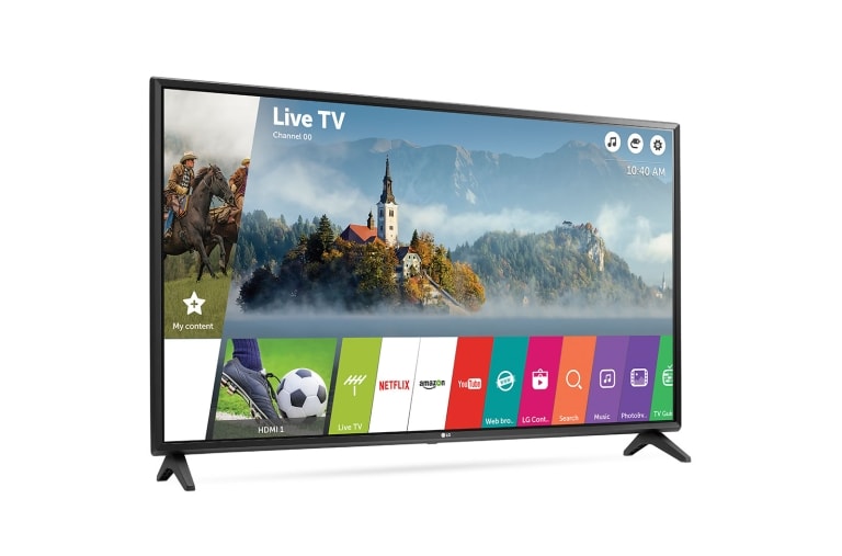 LG 43'' (109 cm) | LG Full HD LED TV | webOS 3.5 Smart TV | Virtual Surround Plus | Clear Voice, 43LJ594V, thumbnail 2
