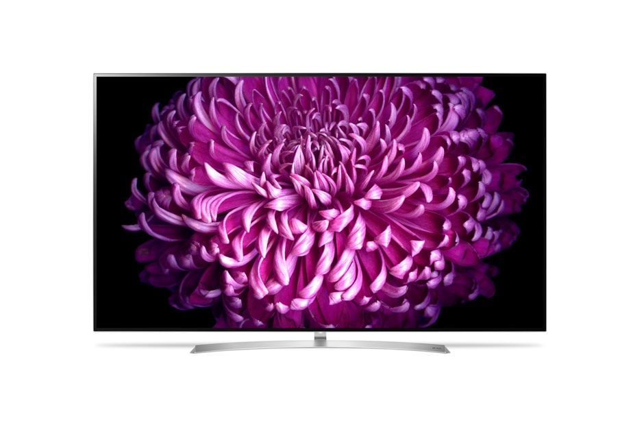 LG OLED Ultra HD TV | Noir parfait | Couleurs parfaites | Active HDR avec Dolby Vision | Blade Slim Design | webOS 3.5 Smart TV, OLED55B7V
