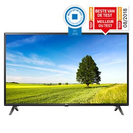 43" (109 cm) UHD TV | 4K Display | 4K Active HDR | Angle de vision large | webOS avec ThinQ AI2