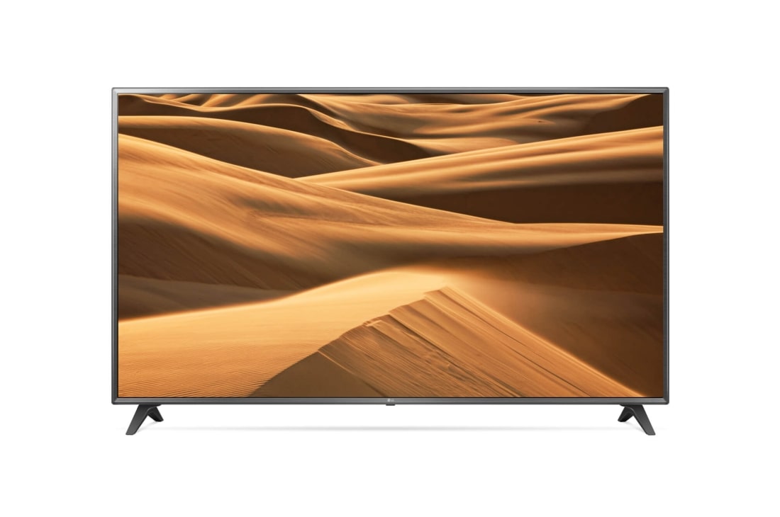 LG 75'' (217 cm) UHD TV | Processeur Quad Core | 4K IPS Display | Active HDR 4K | Grand angle de vision | Ultra Surround | webOS ThinQ AI, 75UM7110PLB