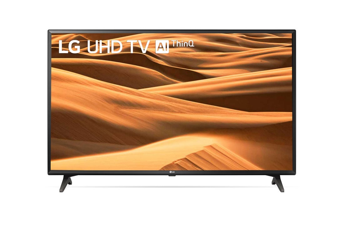 LG 49'' (123cm) UHD TV | Processeur Quad Core | 4K IPS Display | 4K Active HDR | Grand Angle de vision | Son Ultra Surround | webOS AI ThinQ , 49UM7050PLF