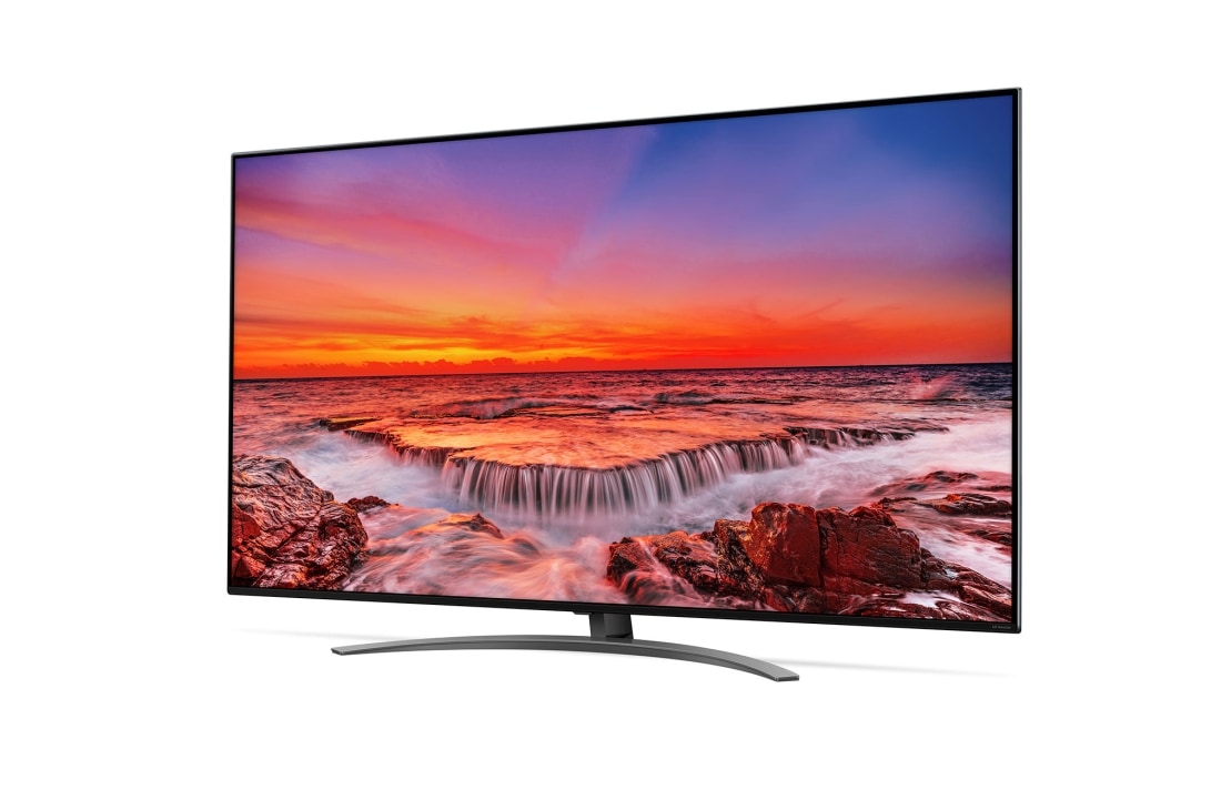 LG 4K NanoCell TV, vue de côté à 30 degrés, 65NANO916NA, thumbnail 2