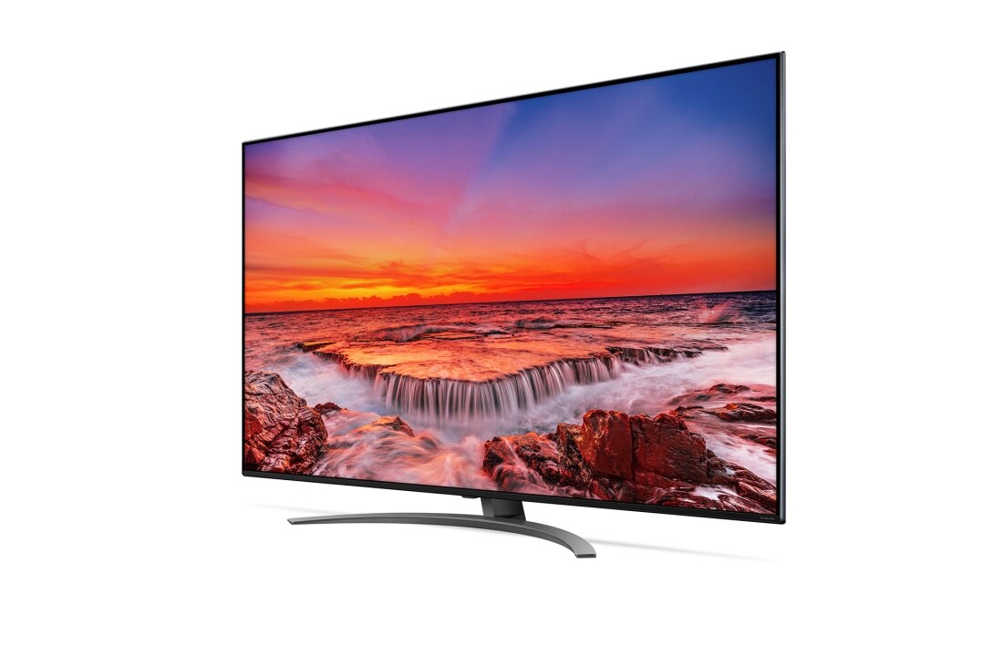 LG 4K NanoCell TV, vue de côté à 60 degrés, 65NANO916NA, thumbnail 3
