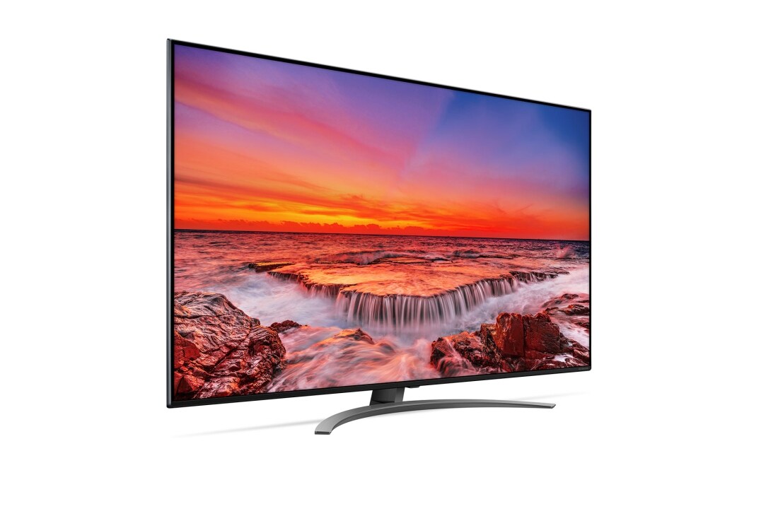 LG 4K NanoCell TV, vue de côté à -60 degrés, 65NANO916NA, thumbnail 5