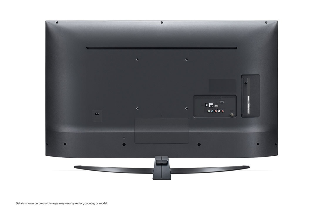 LG UN74 55 inch 4K Smart UHD TV, vue arrière, 55UN74006LB, thumbnail 5