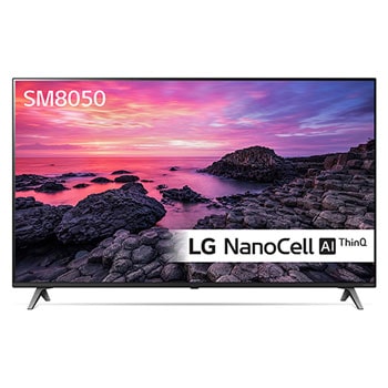 65'' (165 cm) NanoCell TV SM8050 | Processeur Quad Core | Active HDR 4K | DTS Virtual:X | Cinema screen design1