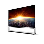 LG ZX 88 inch 8K SIGNATURE OLED TV, vue de côté à 60 degrés, OLED88ZX9LA, thumbnail 3