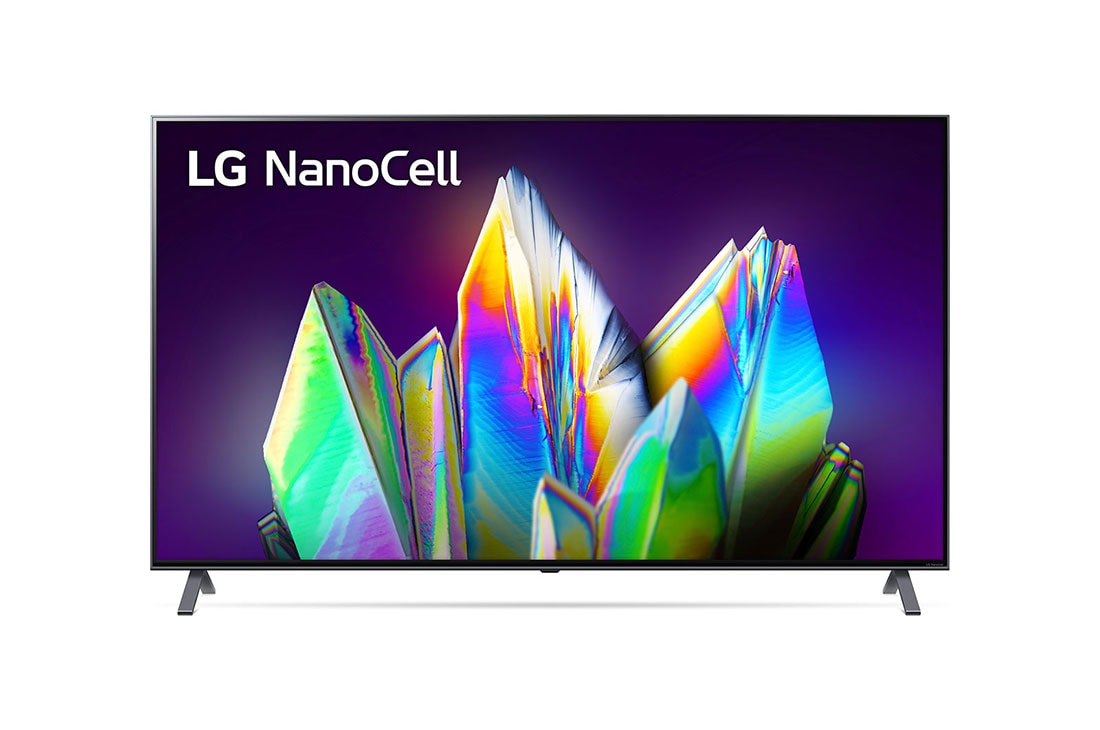 LG 8K NanoCell TV, vue avant avec image de remplissage, 65NANO996NA