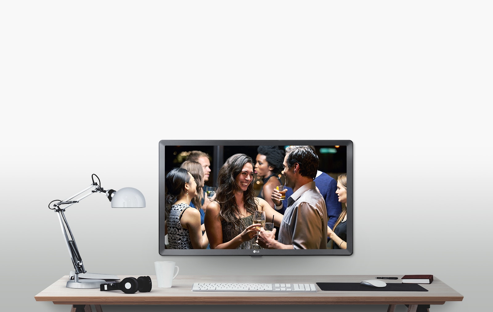 Pratique et élégant avec la fixation murale