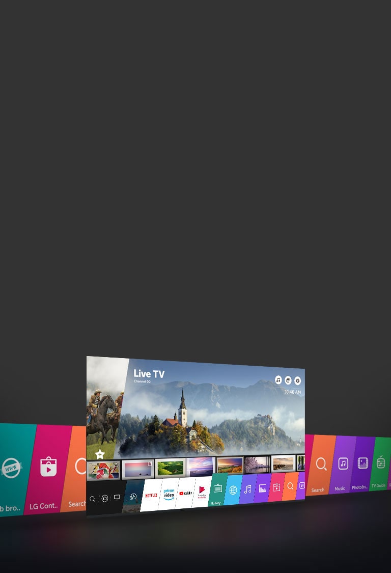 WebOS, pour un moniteur TV encore plus intelligent