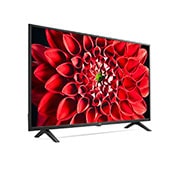 LG UN70 50 inch 4K Smart UHD TV, 60 degree side view with infill image, 50UN70006LA, thumbnail 4