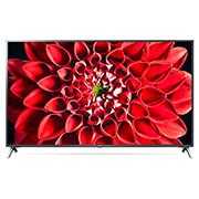 LG UN70 70 inch 4K Smart UHD TV, vue avant avec image de remplissage, 70UN70706LB, thumbnail 1