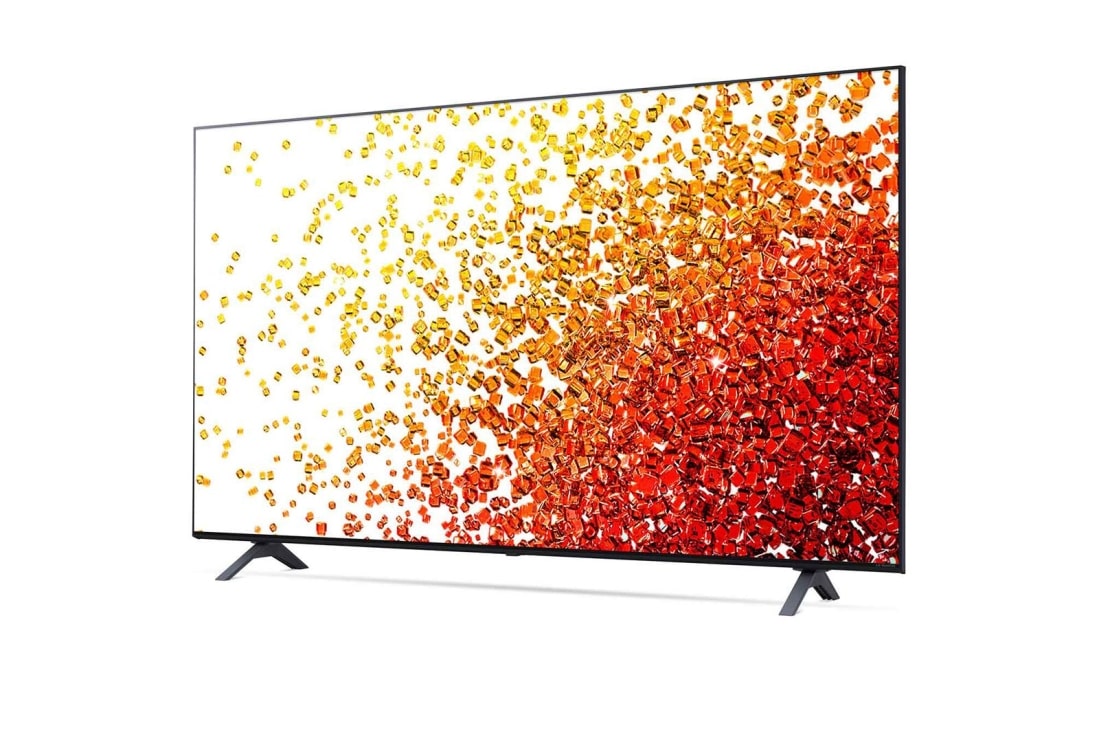 LG 65NANO756PA, vue de côté à 30 degrés avec image de remplissage, 65NANO756PA, thumbnail 4