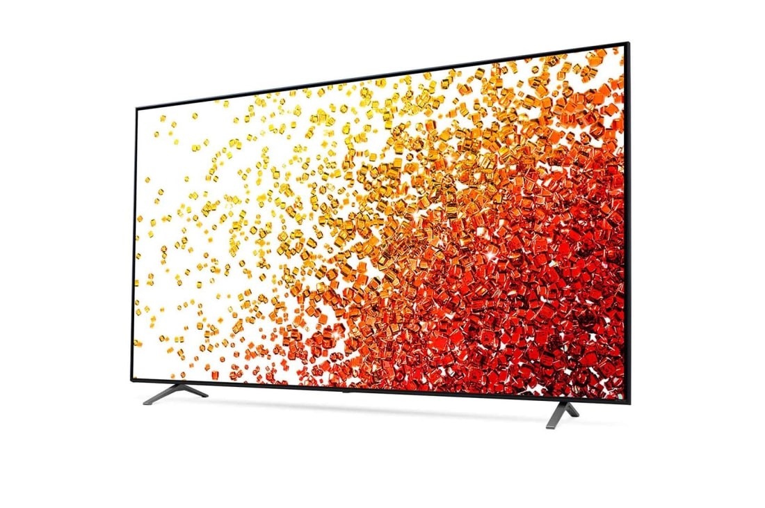 LG 75NANO756PA, vue de côté à 30 degrés avec image de remplissage, 75NANO756PA, thumbnail 4