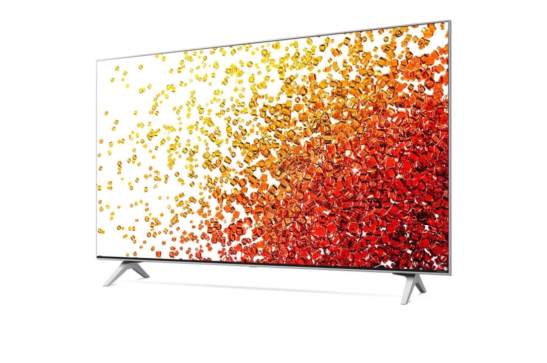 LG 43NANO776PA, vue de côté à 30 degrés avec image de remplissage, 43NANO776PA, thumbnail 4