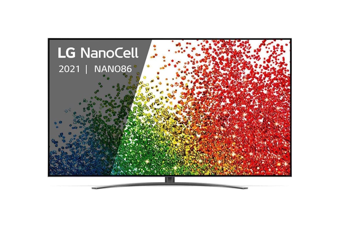 LG 86NANO866PA, vue avant avec image de remplissage, 86NANO866PA, thumbnail 2