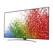 LG 86NANO866PA, vue de côté à 30 degrés avec image de remplissage, 86NANO866PA, thumbnail 4