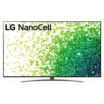 Une vue avant du téléviseur LG NanoCell1