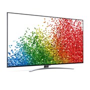 LG 50NANO886PB, vue de côté à 30 degrés avec image de remplissage, 50NANO886PB, thumbnail 8