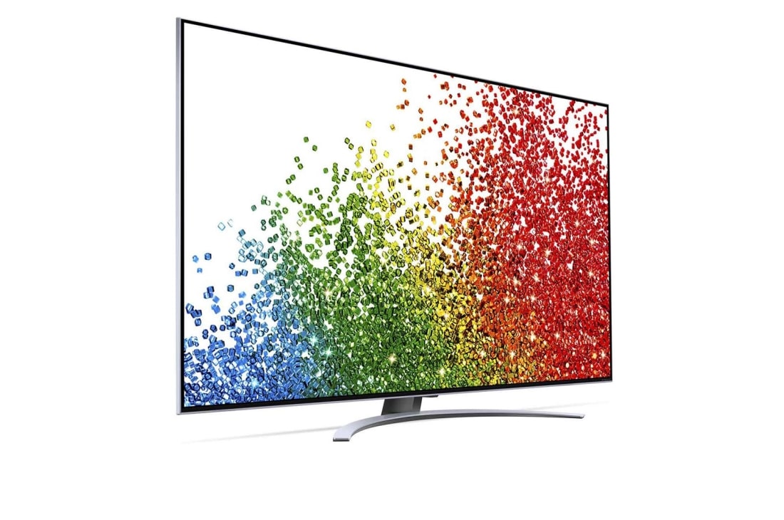LG 75NANO886PB, vue de côté à 60 degrés avec image de remplissage, 75NANO886PB, thumbnail 7
