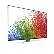 LG 75NANO886PB, vue de côté à 60 degrés avec image de remplissage, 75NANO886PB, thumbnail 7