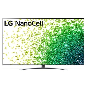 Une vue avant du téléviseur LG NanoCell1