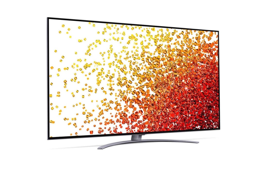 LG 75NANO966PA, vue de côté à 30 degrés avec image de remplissage, 75NANO966PA, thumbnail 8
