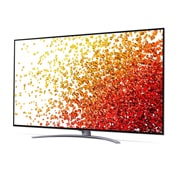 LG 75NANO966PA, vue de côté à 30 degrés avec image de remplissage, 75NANO966PA, thumbnail 4