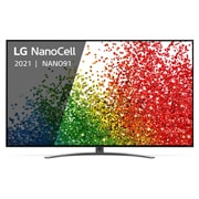 LG 75NANO916PA, vue avant avec image de remplissage, 75NANO916PA, thumbnail 2