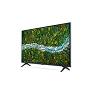 LG Smart TV LG UP77, 43 pouces 4K UHD, vue de côté à 60 degrés avec image de remplissage, 43UP77006LB, thumbnail 5