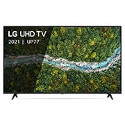 LG Smart TV LG UP77, 65 pouces 4K UHD, Une vue avant du téléviseur UHD LG, 65UP77006LB, thumbnail 2