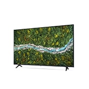 LG Smart TV LG UP77, 65 pouces 4K UHD, vue de côté à 30 degrés avec image de remplissage, 65UP77006LB, thumbnail 4