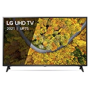 LG Smart TV LG UP75, 65 pouces 4K UHD, Une vue avant du téléviseur UHD LG, 65UP75006LF, thumbnail 2