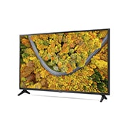 LG Smart TV LG UP75, 65 pouces 4K UHD, vue de côté à 30 degrés avec image de remplissage, 65UP75006LF, thumbnail 4