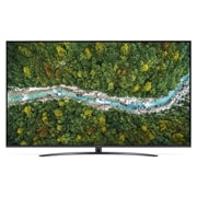 LG Smart TV LG UP78, 75 pouces 4K UHD, vue avant avec image de remplissage, 75UP78006LB, thumbnail 2