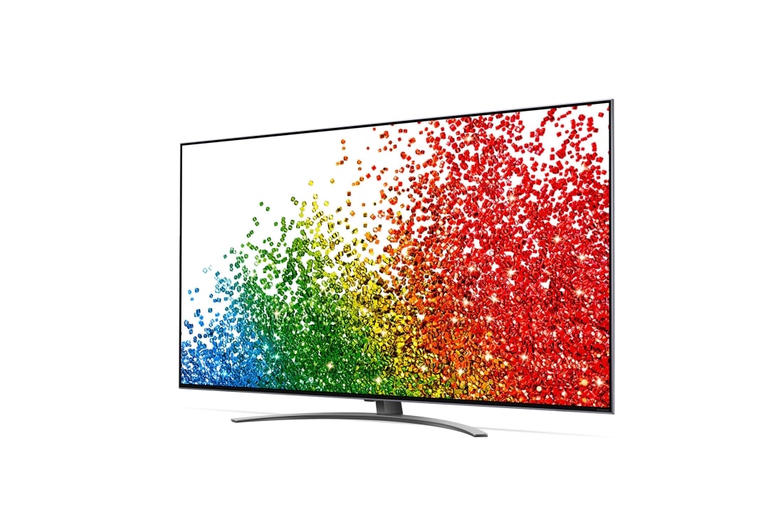 LG 50NANO866PA, vue de côté à 30 degrés avec image de remplissage, 50NANO866PA, thumbnail 4