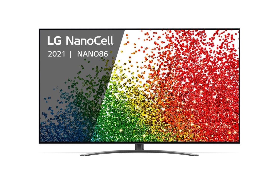 LG 65NANO866PA, Une vue avant du téléviseur LG NanoCell, 65NANO866PA, thumbnail 2