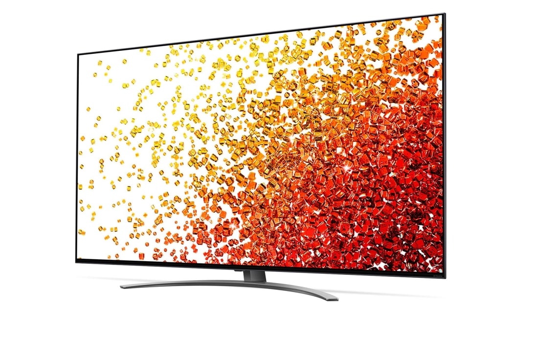 LG 75NANO816PA, vue de côté à 30 degrés avec image de remplissage, 75NANO816PA, thumbnail 3