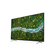 LG Smart TV LG UP77 75 pouces 4K UHD, vue de côté à 60 degrés avec image de remplissage, 75UP77006LB, thumbnail 5
