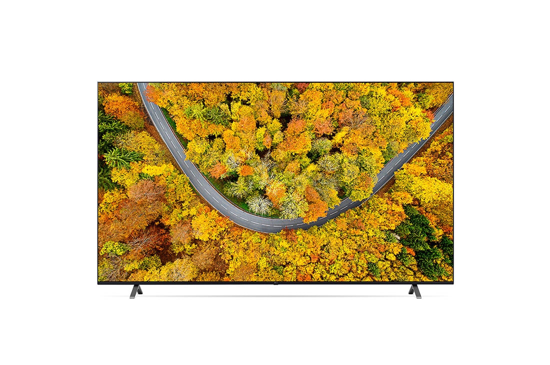 LG UP80 4K Smart UHD TV, vue avant avec image de remplissage, 82UP80006LA, thumbnail 3