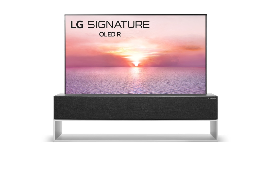 LG R1 65 inch 4K Smart OLED TV, Plein écran avant, OLED65R19LA