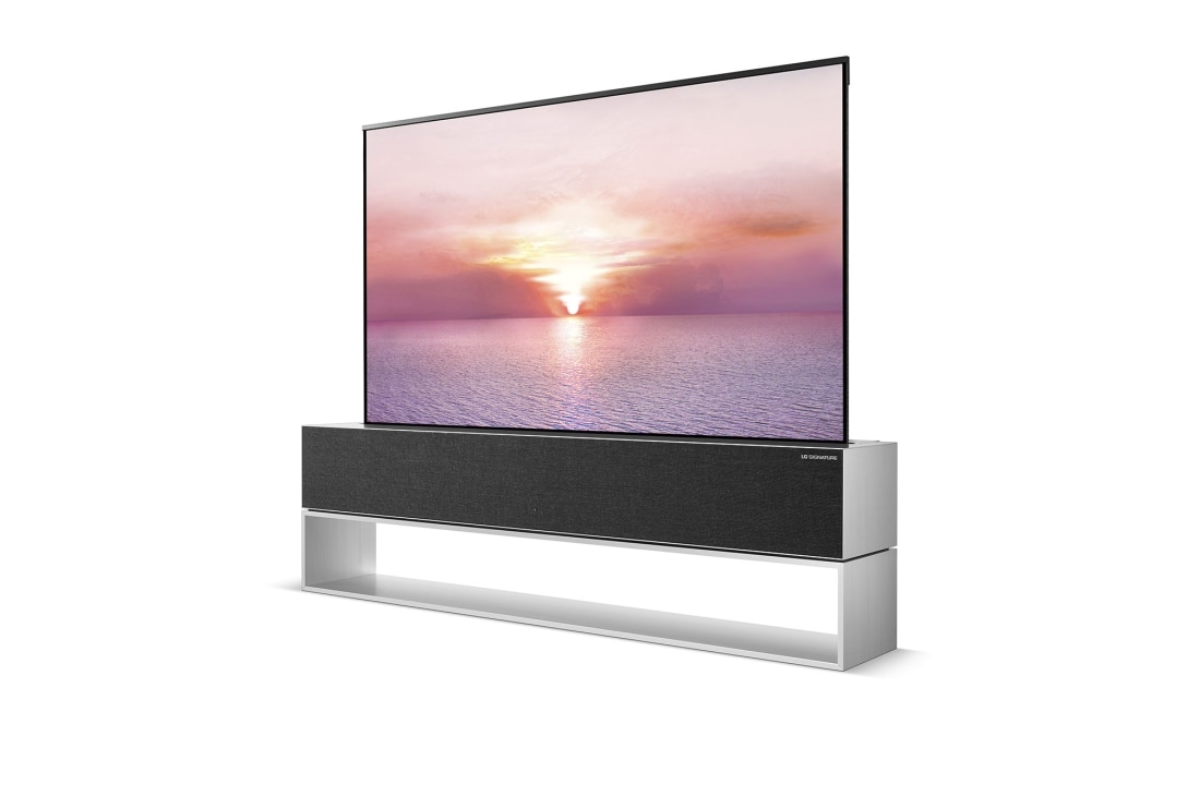LG R1 65 inch 4K Smart OLED TV, plein écran inversé à 45 degrés, OLED65R19LA, thumbnail 7