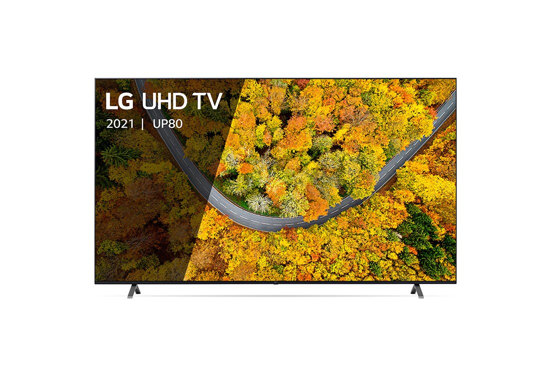 LG UP80 4K Smart UHD TV, Une vue avant du téléviseur UHD LG, 86UP80006LA, thumbnail 2