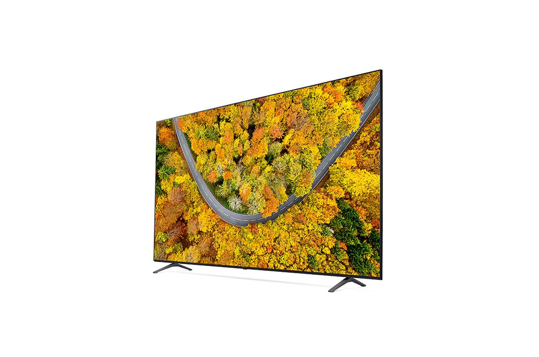 LG UP80 4K Smart UHD TV, vue de côté à 90 degrés, 86UP80006LA, thumbnail 5
