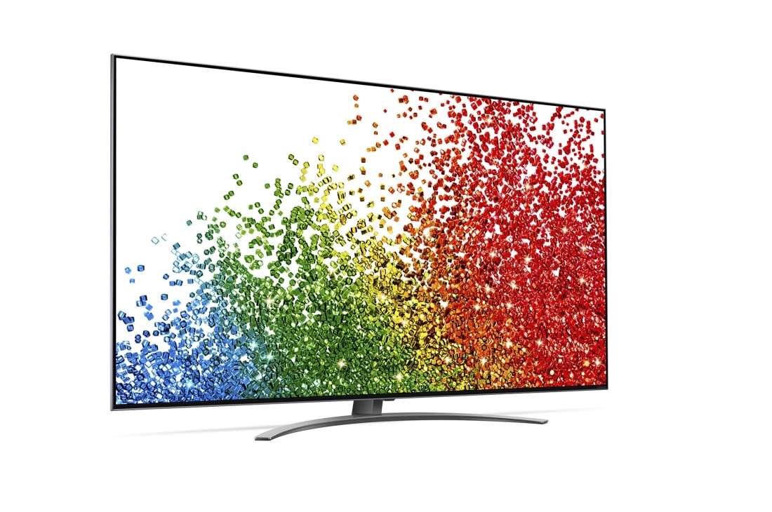 LG 75NANO866PA, vue de côté à 30 degrés avec image de remplissage, 75NANO866PA, thumbnail 8