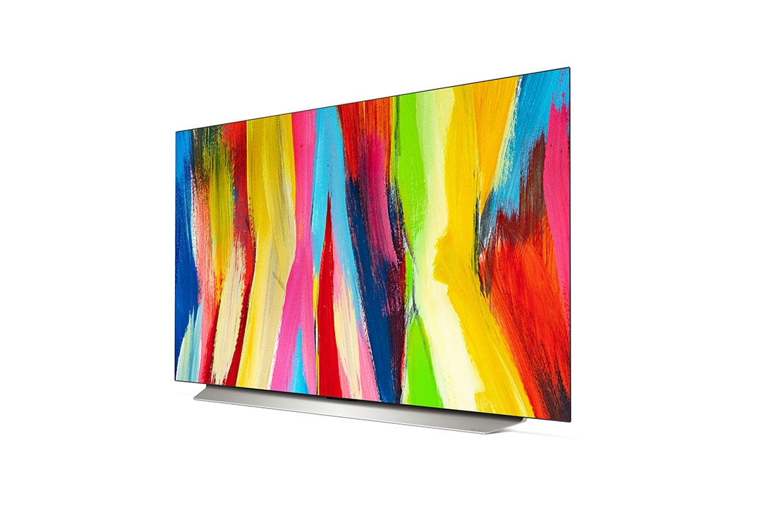 LG Smart TV LG OLED evo C2 4K 48 pouces, Vue du vaste écran, OLED48C25LB, thumbnail 4