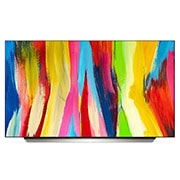 LG Smart TV LG OLED evo C2 4K 48 pouces, Vue avant, OLED48C25LB, thumbnail 2